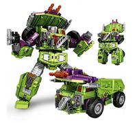 MICToy Transform Toys, Six In One Action Dolls, Combined Boys' Toys, Engineering Cars, Children's Robots, Children Aged 12 and Above, and Adults-B
