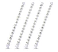 MICTUNING Interior Lights Lamp,Car Interior Led Light Bar,Car Camper Van Bus Caravan Boat Motorhome Kitchen Bathroom,Bright White Light Tube with On Off Switch (12 Inch 12V 4 Pack)