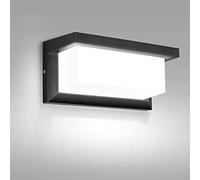 MICUTU Outdoor Wall Light, 18 W LED Outdoor Wall Light IP65 Waterproof Outdoor Decoration for Courtyard, Garden, Terrace, Near, Wall, Pathway, Patio, Villa, Corridor (Cool White)
