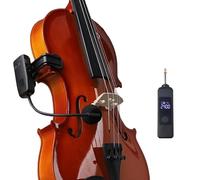 MICVISTA Professional Wireless Violin Microphone, Violin Pickup Clip-on Instrument Microphone, Designed for Violinists and Musicians, Suitable for Active PA Systems