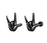 MicVivien Rock Hand Earrings for Men Women Stainless Steel Gothic Punk Metal Hand Stud Earrings with Screw Back, Hypoallergenic Piercing Studs for Rocker Biker Music Lovers