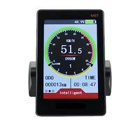 Micvtve 1 PCS M6T Electric Bike LCD Display Meter 24V 36V 48V 60V Universal E Scooter LCD Panel Color Screen with USB for E-Bike