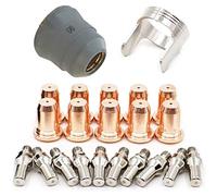 Micvtve 22 Pieces -60 PT-60-40 PT40 Plasma Cutting Torch Electrode Protective Cover Holder