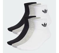 adidas Originals 6-Pack Quarter Socks - White 6.5-8