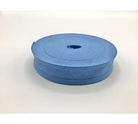 Mid Blue Cotton Bias Binding Rolls 1 Inch / 25mm x 5 metres