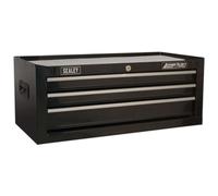 Mid-Box 3 Drawer with Ball-Bearing Slides - Black