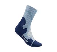 Mid-calf merino socks for women Bauerfeind Outdoor Merino Bleu 43/46