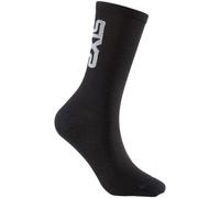 SIXS SHORT LOGO V2 Socks All BlackS All Black