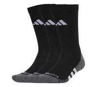 adidas Unisex Performance Climacool Cushioned Crew 3P Socks, Black/White, 10.5-12.5