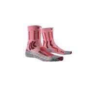 X-Bionic Trek X Linen Socks Pink Maroon Grey Women - 35-36