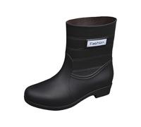 Mid Calf Wellies for Women Waterproof Boots for Women Uk Speedy Boots Rain Water Shoes Top Rubber Shoes Casual and Fashionable All Outdoor Work Fishing Car Washing Kitchen Non Slip Overshoes Rain Line