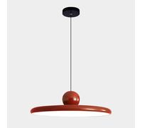 Mid Century Flying Saucer Bedside Pendant Light Nordic Creativity Cream Dome Kitchen Island Hanging Lamp Minimalist Metal Dining Room Chandelier For Living Room Study Bar Counter
