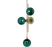 Mid-Century Glass Globe Wall Sconce Modern Industrial Globe Wall Light Living Room Background Wall Lamp, Pendant Light