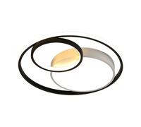 Mid Century Light Fixtures Flush Mount Ceiling L Creative Round Iron Ceiling Light Ultra-Thin Acrylic Led Ceiling Lamp Flush Mount Close to Ceiling Lighting Fixture for Cloakroom Kitchen Hallway