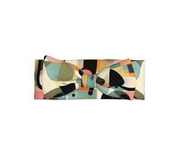 Mid-Century Modern Art Cat Baby Headband with Cute Bow, Soft Polyester Knot Turban for Infants, Stretchy and Stylish