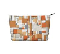 Mid Century Modern Corduroy Makeup Bag, Stylish and Durable, Portable and Lightweight