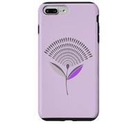 Mid Century Modern Dandelion Seed Head In Lilac Case for iPhone 7 Plus/8 Plus