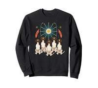 Mid Century Modern Dog German Shorthaired Pointer Sweatshirt