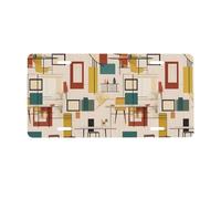 Mid Century Modern License Plate.Aluminium, Waterproof Printed Car Sign, 1mm Thick