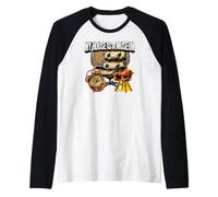 Mid Century Modern My House is A Museum Retro Furniture Raglan Baseball Tee