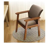 Mid Century Modern Wooden Dining Chairs Accent Side Chairs with Armrests Stylish Wooden Legs for Living Room Dining Room Kitchen Guest Room Furniture