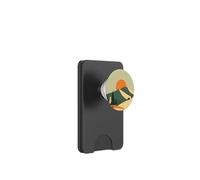 Mid Century Mountain Sunset Landscape Minimal Abstract PopSockets PopWallet for MagSafe