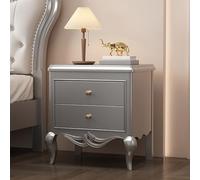 Mid-Century Nordic Solid Wood Commode with Double Ders Retro Sle Tall Design for Bedroom or Living Room Ele Coffee Table tive