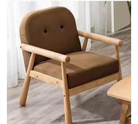 Mid Century Velvet Armchair Stylish Upholstered Accent Chair with Sturdy Wood e for Living Room Office or Waiting Area Comfortable Single Lounge Chair