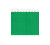 Mid Green Tyvek 25mm Wristbands (100 Pack)