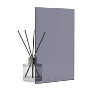 Mid Grey Tint Acrylic Sheet Perspex Panel - 3mm Thickness - For Laser Cutting, Crafts, Signage, & DIY Projects - Mid Grey Neutral 9T20 Perspex (1, A4 (21cm x 29.7cm))