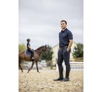 LeMieux Elite Mens Classic Pleated Horse Riding Breeches - Navy Blue 28"