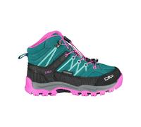 CMP Kids Rigel Mid WaterProof Boots Blue Green Pink Kids - 32