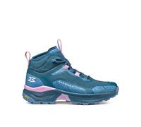 Garmont 9.81 Engage Mid GTX - Approach shoes - Women's Corsair Blue / Lavender Rose 38