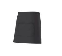 Mid-length apron Velilla Noir TU