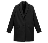 Mid-Length Coat Black