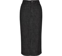Mid-length denim skirt for women Urban Classics Noir 28