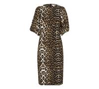 Mid-length fitted dress for women Soaked in Luxury Xala Marron L