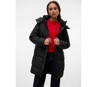 Mid-Length Padded Jacket Black