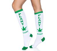 Mid-Length Plant-Based Socks Women Leg Avenue Blanc TU