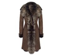 Mid Length Sheepskin Coat TruClothing Gold XS