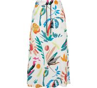 Mid-length skirt for women Urban Classics Viscose GT Blanc 4XL