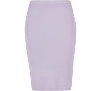 Mid-length skirt in ribbed knit for women Urban Classics GT Blanc 5XL