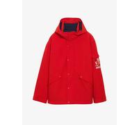 Mid-length waterproof parka with hood Aigle Copeland MTD Rouge L