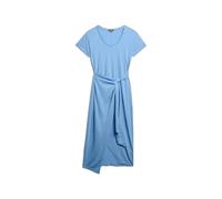 Mid-length wrap dress for women Superdry Bleu S