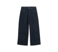 Mid-rise corduroy baggy trousers for women Superdry Bleu 26x30