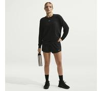 Nike One Dri-Fit Mid-Rise 3 Inch Brief-Lined Shorts S Black Women