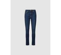 Mid Rise Skinny Jeans Dark Indigo Wiser Wash