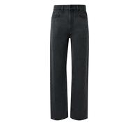 Mid-Rise Straight Jeans QS Gris 33x32