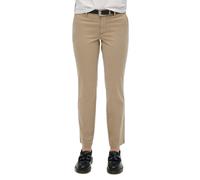 Mid-rise women's chino trousers Superdry Marron 32x30