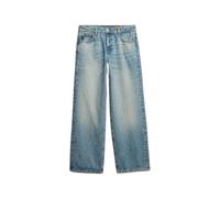 Mid-rise women's jeans Superdry Bleu 28x32